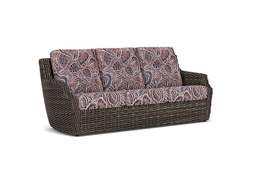 Lloyd Flanders - Largo Sofa In Vintage Oak Finish With Sensiblity Splendor Fabric - 2410554282082 view 1