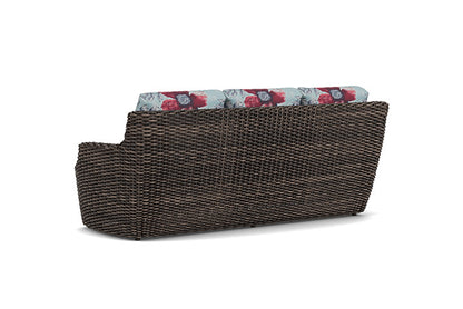 Lloyd Flanders - Largo Sofa In Vintage Oak Finish With Serena Floral Meadow Fabric - 2410554282079 view 2