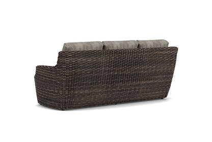 Lloyd Flanders - Largo Sofa In Vintage Oak Finish With Surface Slate Fabric - 2410554282056 view 2