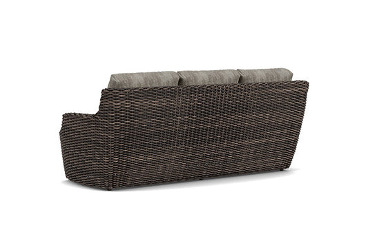 Lloyd Flanders - Largo Sofa In Vintage Oak Finish With Surface Slate Fabric - 2410554282056 view 2