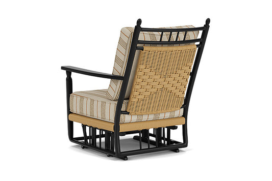 Lloyd Flanders - Low Country Glider Lounge Chair In Natural Finish With Amber Waves Fabric - 770650672044 view 2