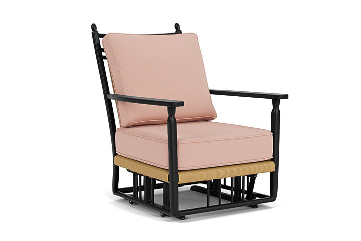 Lloyd Flanders - Low Country Glider Lounge Chair In Natural Finish With Azulu Clay Fabric - 770650672033 view 1