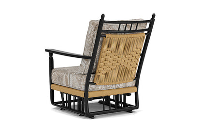 Lloyd Flanders - Low Country Glider Lounge Chair In Natural Finish With Wayfarer Dune Fabric - 770650672073 view 2