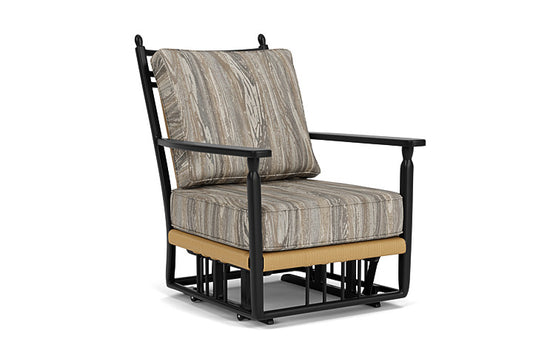 Lloyd Flanders - Low Country Glider Lounge Chair In Natural Finish With Woodgrain Ash Fabric - 77065067723 view 1