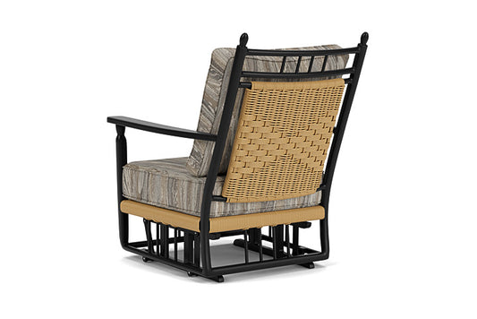 Lloyd Flanders - Low Country Glider Lounge Chair In Natural Finish With Woodgrain Ash Fabric - 77065067723 view 2