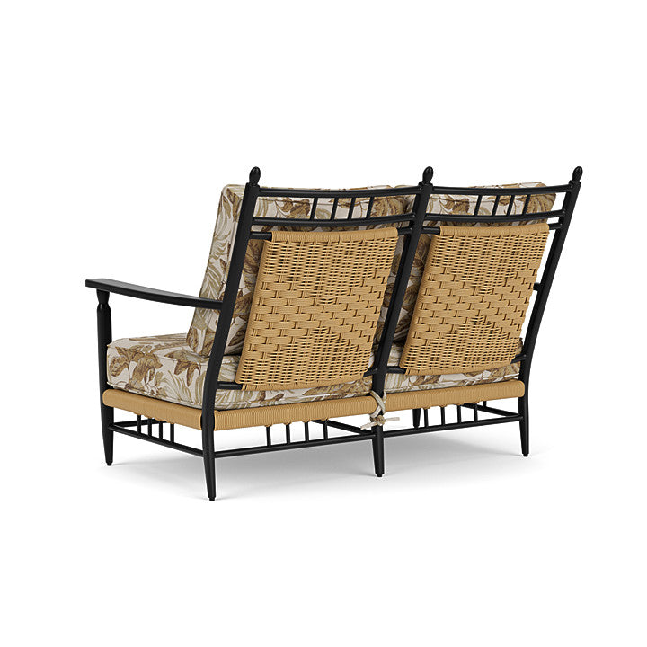Lloyd Flanders - Low Country Loveseat In Natural Finish With Botanic Willow Fabric - 77050067164 view 2