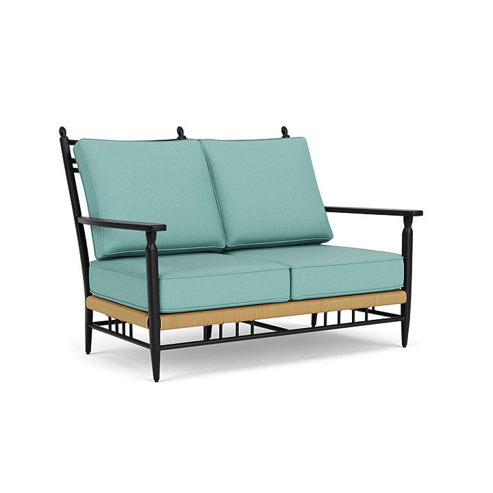 Lloyd Flanders - Low Country Loveseat In Natural Finish With Fife Aruba Fabric - 77050067748 view 1