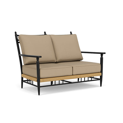 Lloyd Flanders - Low Country Loveseat In Natural Finish With Fife Sahara Fabric - 77050067742 view 1