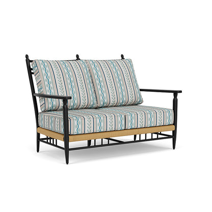Lloyd Flanders - Low Country Loveseat In Natural Finish With Ilona Resort Fabric - 770500672069 view 1