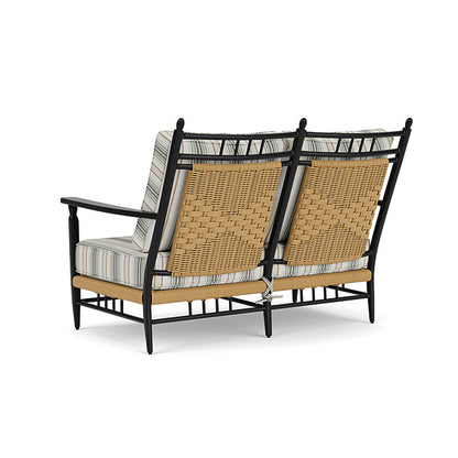 Lloyd Flanders - Low Country Loveseat In Natural Finish With Jansen Eucalyptus Fabric - 770500672061 view 2