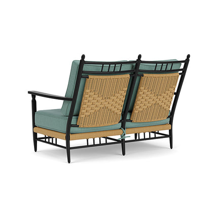 Lloyd Flanders - Low Country Loveseat In Natural Finish With Loveboat Mint Fabric - 770500672010 view 2