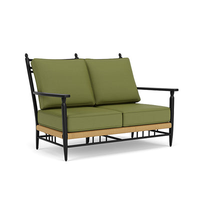 Lloyd Flanders - Low Country Loveseat In Natural Finish With Reflections Grass Fabric - 770500672051 view 1