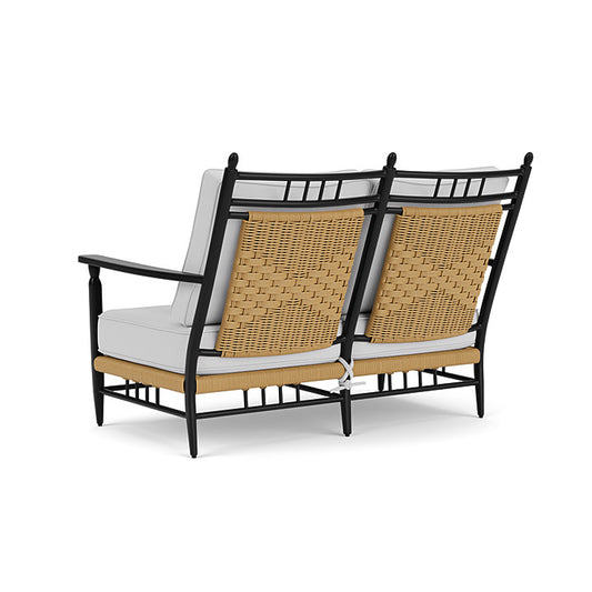 Lloyd Flanders - Low Country Loveseat In Natural Finish With Reflections Ice Fabric - 770500672052 view 2