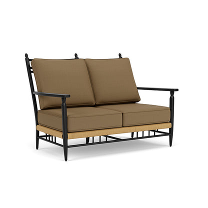 Lloyd Flanders - Low Country Loveseat In Natural Finish With Reflections Straw Fabric - 770500672053 view 1