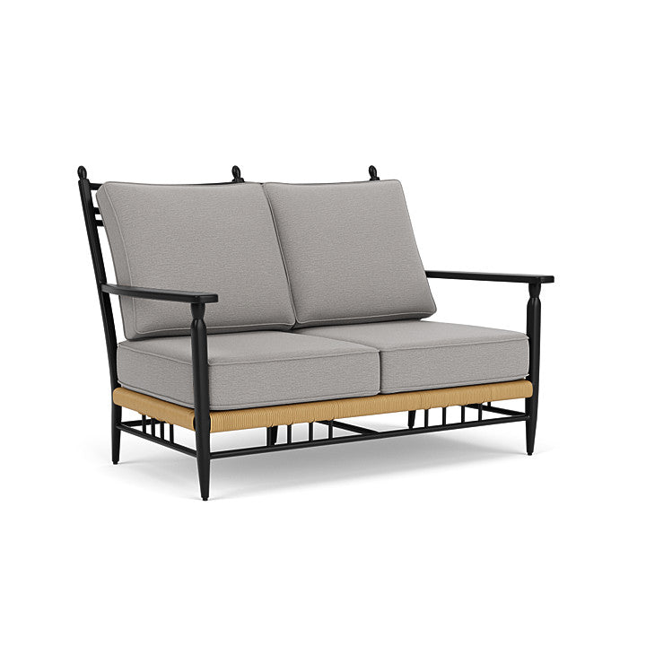 Lloyd Flanders - Low Country Loveseat In Natural Finish With Remy Shadow Fabric - 770500672004 view 1