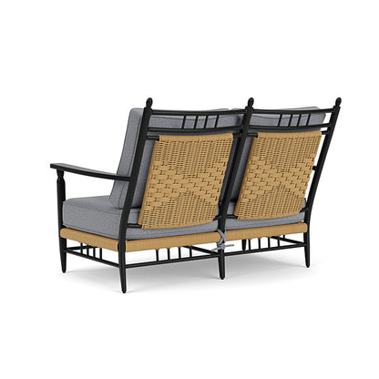 Lloyd Flanders - Low Country Loveseat In Natural Finish With Rumba Stonewashed Fabric - 770500672006 view 2