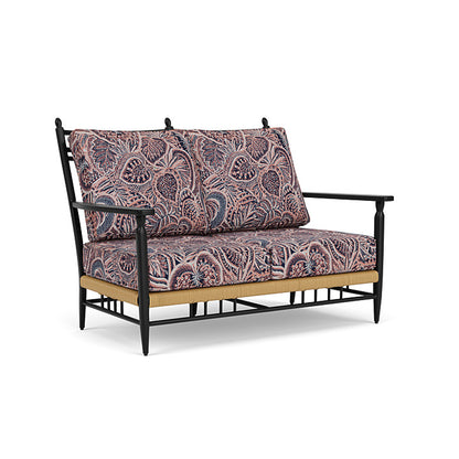 Lloyd Flanders - Low Country Loveseat In Natural Finish With Sensiblity Splendor Fabric - 770500672082 view 1