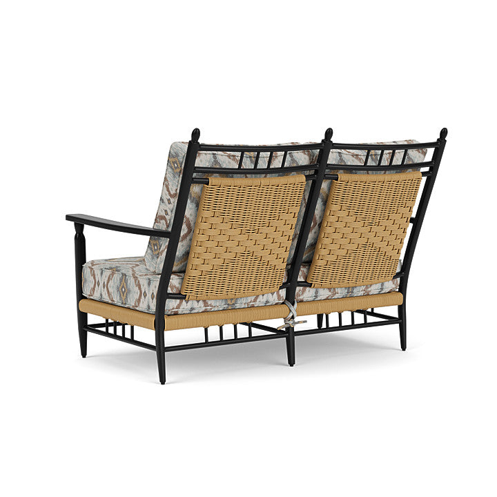 Lloyd Flanders - Low Country Loveseat In Natural Finish With Yoko Mist Fabric - 77050067727 view 2