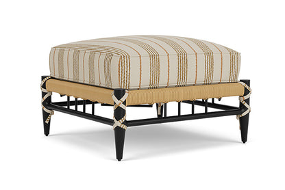 Lloyd Flanders - Low Country Ottoman In Natural Finish With Amber Waves Fabric - 770170672044 view 1