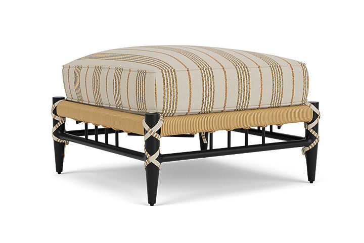 Lloyd Flanders - Low Country Ottoman In Natural Finish With Amber Waves Fabric - 770170672044 view 2