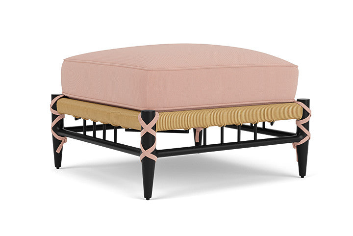 Lloyd Flanders - Low Country Ottoman In Natural Finish With Azulu Clay Fabric - 770170672033 view 1