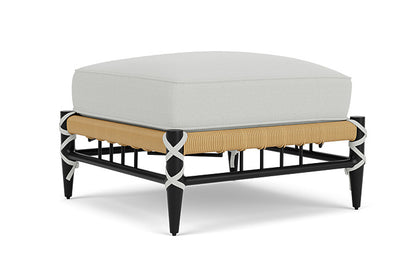 Lloyd Flanders - Low Country Ottoman In Natural Finish With Bright Side Fog Fabric - 770170672012 view 1