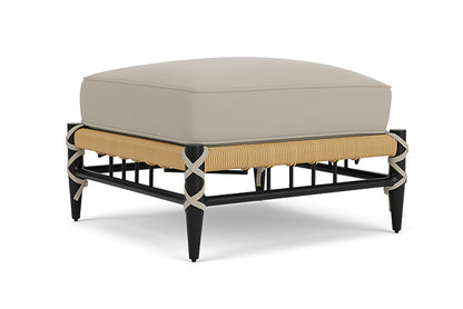 Lloyd Flanders - Low Country Ottoman In Natural Finish With Callen Driftwood Fabric - 770170672023 view 1
