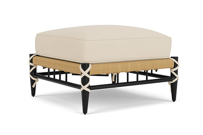 Lloyd Flanders - Low Country Ottoman In Natural Finish With Callen Pearl Fabric - 770170672021 view 1
