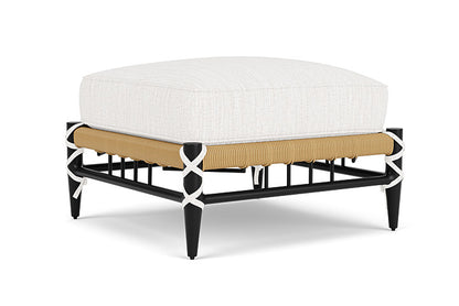 Lloyd Flanders - Low Country Ottoman In Natural Finish With Friendly Natural Fabric - 770170672042 view 1