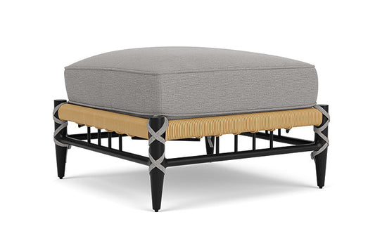 Lloyd Flanders - Low Country Ottoman In Natural Finish With Remy Shadow Fabric - 770170672004 view 2