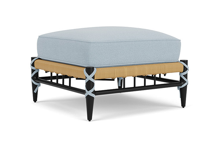 Lloyd Flanders - Low Country Ottoman In Natural Finish With Unearth Dew Fabric - 770170672084 view 1