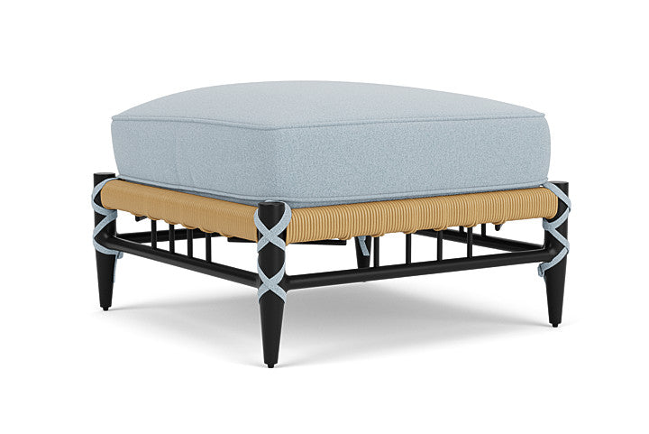 Lloyd Flanders - Low Country Ottoman In Natural Finish With Unearth Dew Fabric - 770170672084 view 2