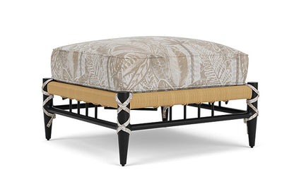 Lloyd Flanders - Low Country Ottoman In Natural Finish With Wayfarer Dune Fabric - 770170672073 view 1