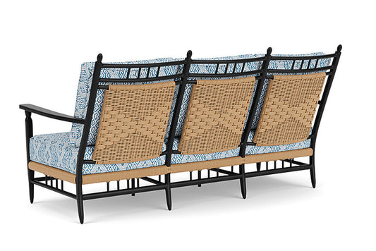 Lloyd Flanders - Low Country Sofa In Natural Finish With Aman Capri Fabric - 770550671800 view 2
