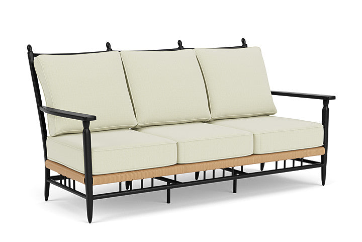 Lloyd Flanders - Low Country Sofa In Natural Finish With Bamboo Bay Meadow Fabric - 770550672060 view 1