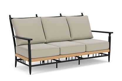 Lloyd Flanders - Low Country Sofa In Natural Finish With Callen Driftwood Fabric - 770550672023 view 1