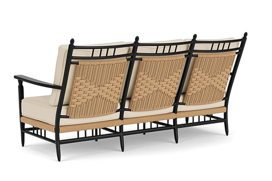 Lloyd Flanders - Low Country Sofa In Natural Finish With Callen Pearl Fabric - 770550672021 view 2
