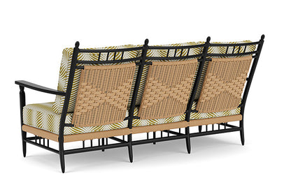 Lloyd Flanders - Low Country Sofa In Natural Finish With Clock Out Dew Fabric - 770550672083 view 2