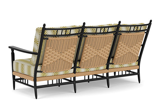 Lloyd Flanders - Low Country Sofa In Natural Finish With Clock Out Dew Fabric - 770550672083 view 2