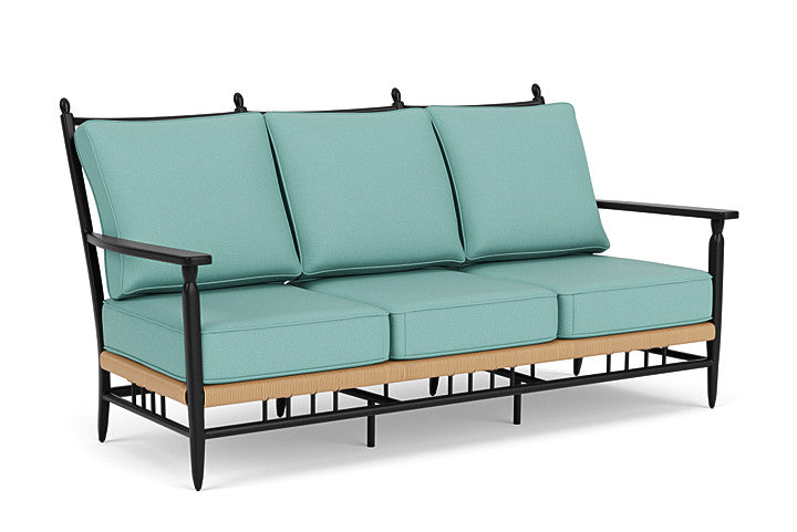 Lloyd Flanders - Low Country Sofa In Natural Finish With Fife Aruba Fabric - 77055067748 view 1