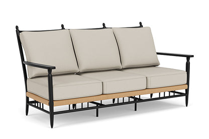 Lloyd Flanders - Low Country Sofa In Natural Finish With Fife Fog Fabric - 77055067181 view 1