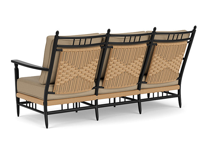Lloyd Flanders - Low Country Sofa In Natural Finish With Fife Sahara Fabric - 77055067742 view 2