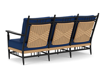 Lloyd Flanders - Low Country Sofa In Natural Finish With Flagship Lapis Fabric - 770550671813 view 2
