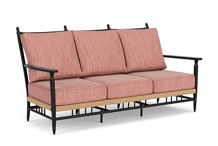 Lloyd Flanders - Low Country Sofa In Natural Finish With Friendly Carnival Fabric - 770550672043 view 1