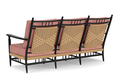 Lloyd Flanders - Low Country Sofa In Natural Finish With Friendly Carnival Fabric - 770550672043 view 2