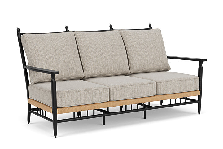 Lloyd Flanders - Low Country Sofa In Natural Finish With Friendly Flax Fabric - 770550672026 view 1