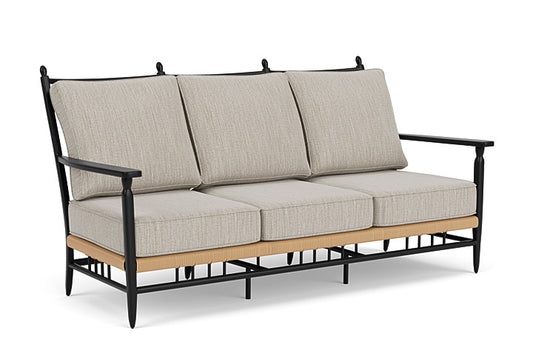 Lloyd Flanders - Low Country Sofa In Natural Finish With Friendly Flax Fabric - 770550672026 view 1