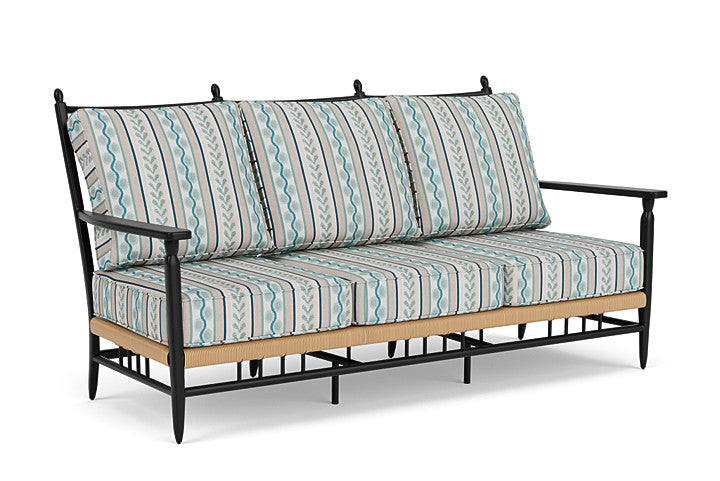 Lloyd Flanders - Low Country Sofa In Natural Finish With Ilona Resort Fabric - 770550672069 view 1
