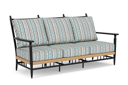 Lloyd Flanders - Low Country Sofa In Natural Finish With Ilona Resort Fabric - 770550672069 view 1