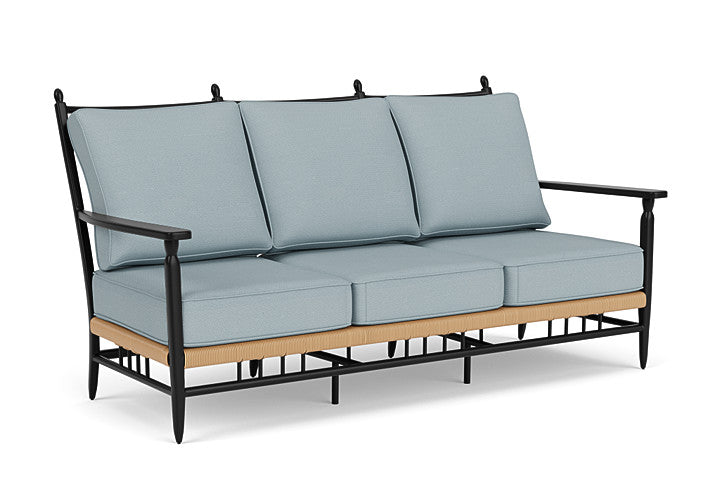 Lloyd Flanders - Low Country Sofa In Natural Finish With Kadogo Lake Fabric - 770550672041 view 1